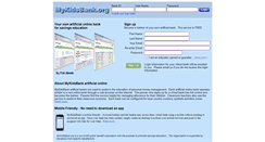 Desktop Screenshot of mykidsbank.org